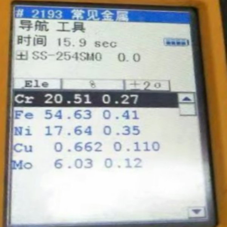 Stainless Steel 254SMO/F44