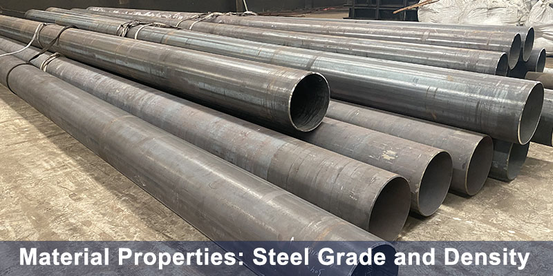 Material Properties Steel Grade and Density